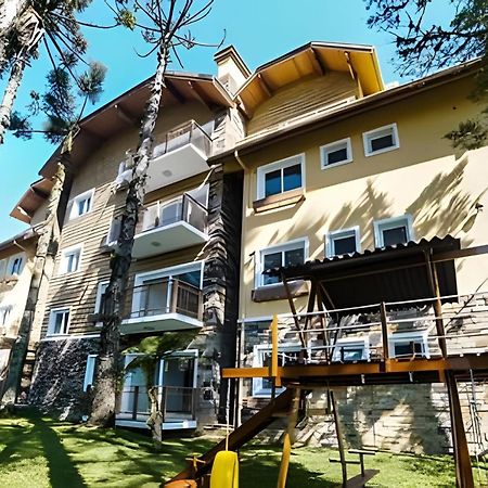 206/2 Apto Luxo Com Piscina Aquecida Gramado Exterior photo