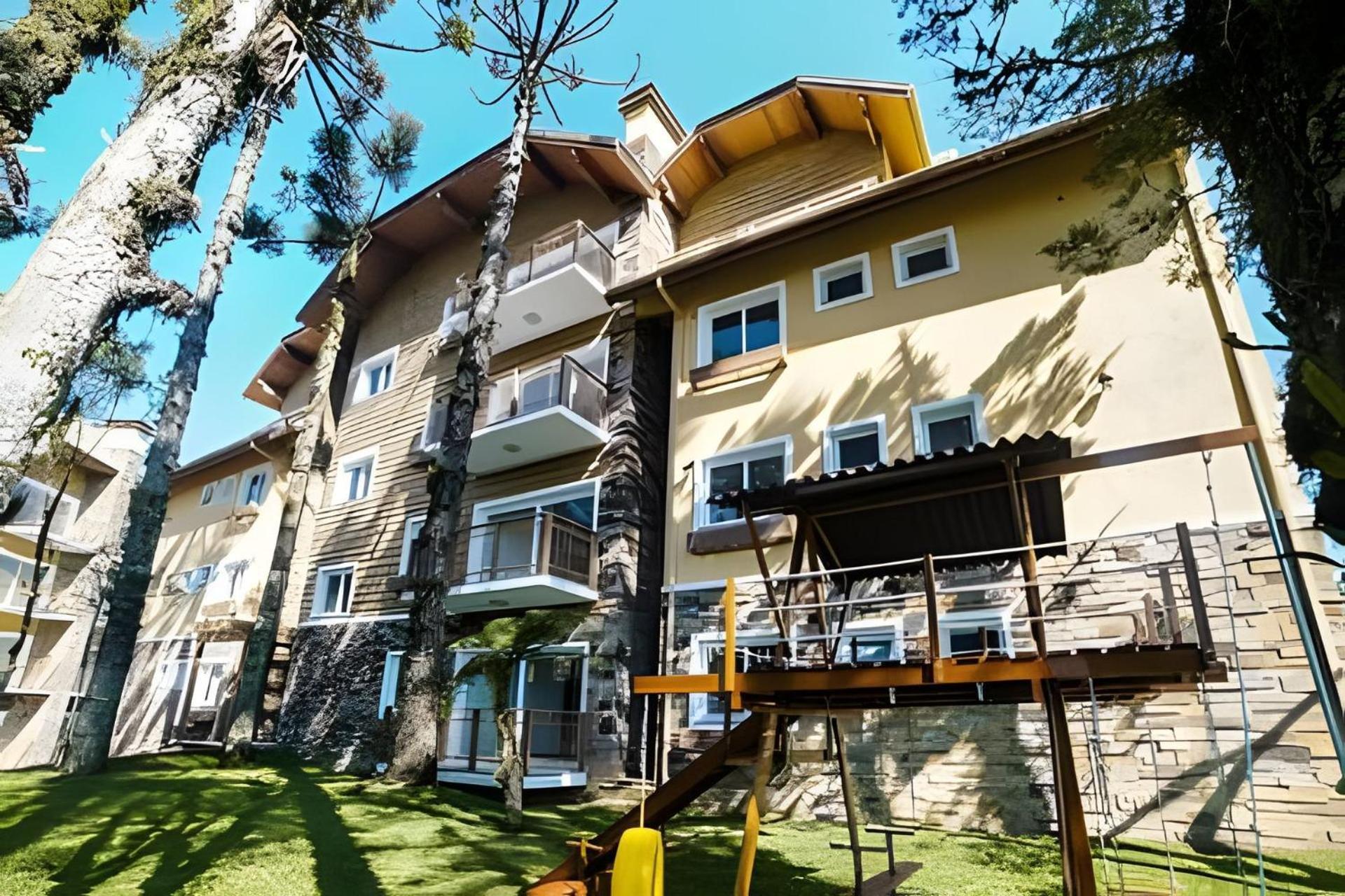 206/2 Apto Luxo Com Piscina Aquecida Gramado Exterior photo